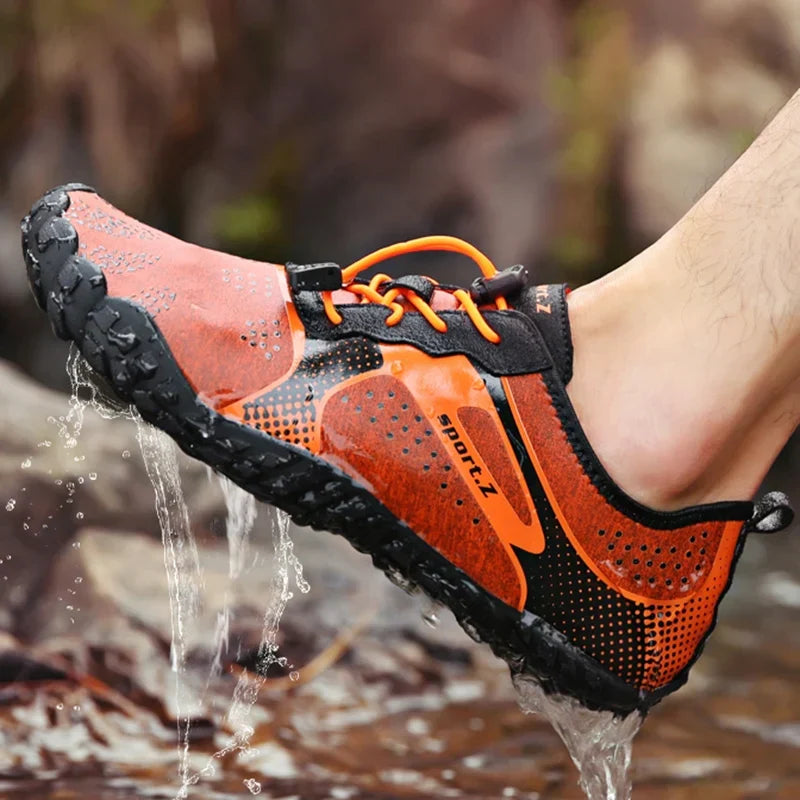 Chaussures d'eau mixtes respirantes, semelle antidérapante