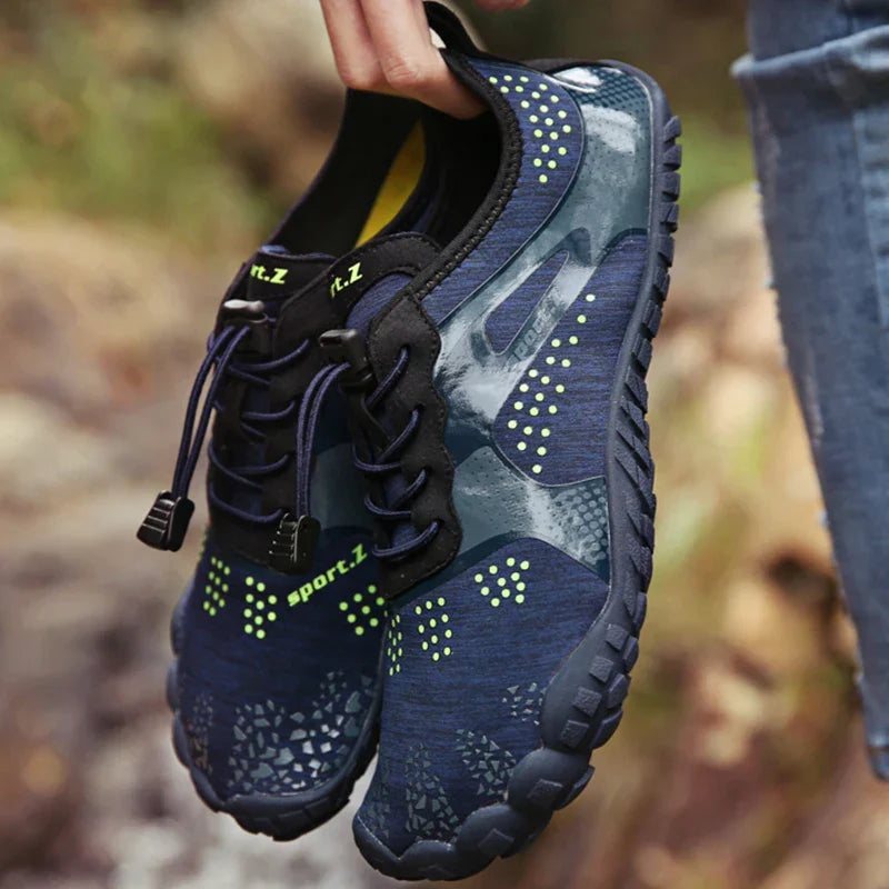 Chaussures d'eau mixtes respirantes, semelle antidérapante