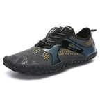 Chaussures d'eau mixtes respirantes, semelle antidérapante, noir