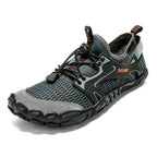 Chaussures aquatiques mixtes pieds nus, séchage rapide, zero drop, gris