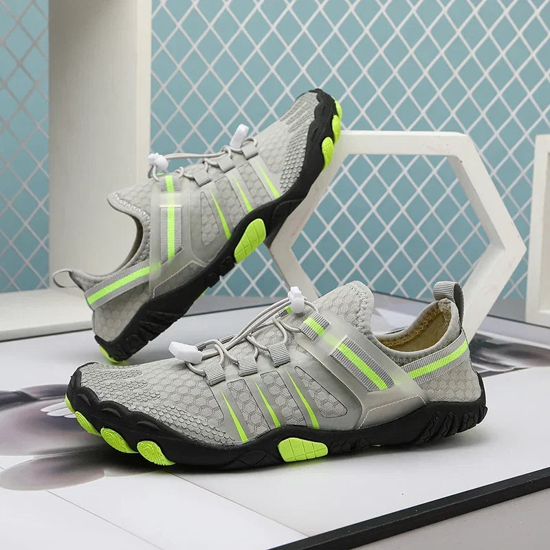 Chaussures aquatiques mixtes à semelle antidérapante, du 36 au 47, gris