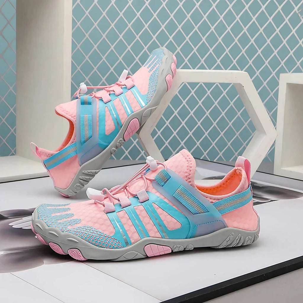 Chaussures aquatiques mixtes à semelle antidérapante, du 36 au 47, rose