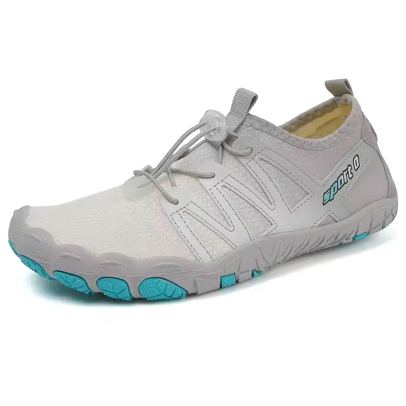 Chaussures aquatiques mixtes en mesh, séchage rapide, du 36 au 46, blanc