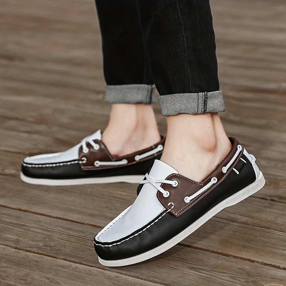 Chaussures bateau homme, semelle antidérapante, du 38 au 47