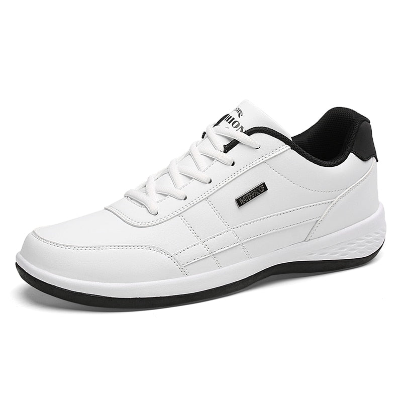 Baskets homme légères à lacets, semelle EVA, du 39 au 47, blanc