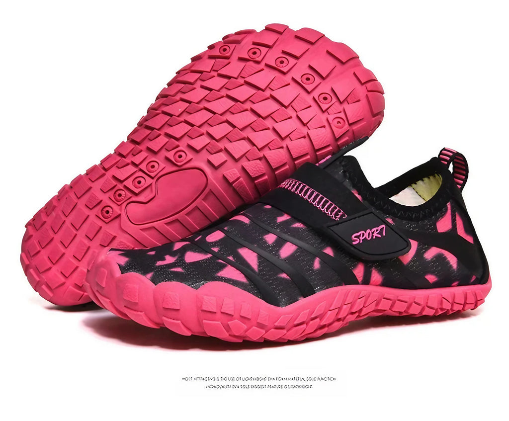 Chaussures aquatiques enfant à séchage rapide, du 29 au 38, rose