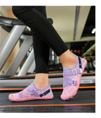 Chaussures d'eau pieds nus adulte, semelle en caoutchouc
