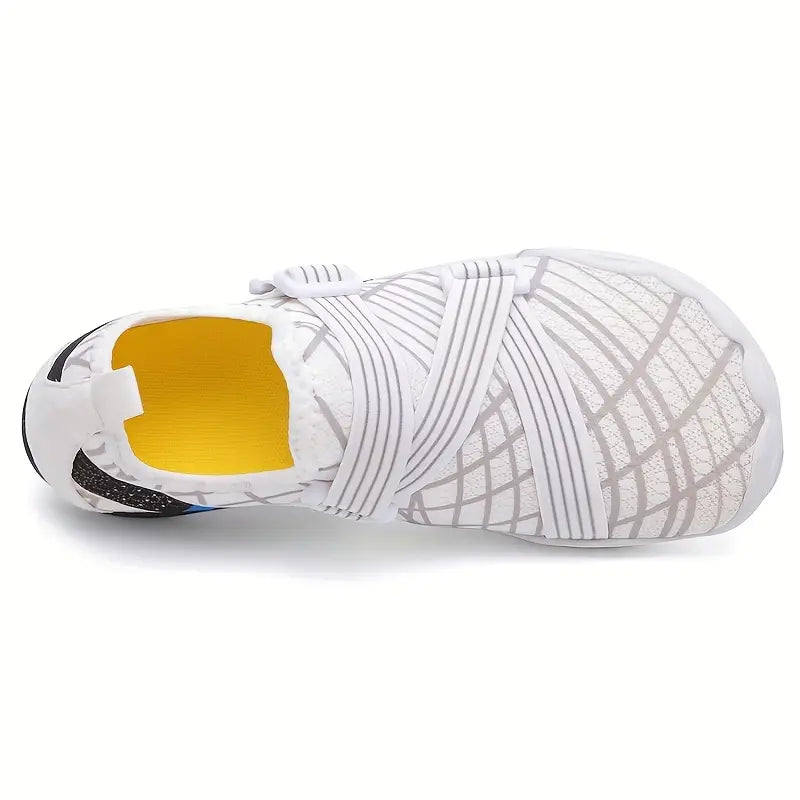 Chaussures d'eau pieds nus adulte, semelle en caoutchouc