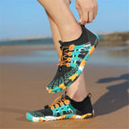 Chaussures aquatiques pieds nus mixtes, boucle réglable, 26 au 46