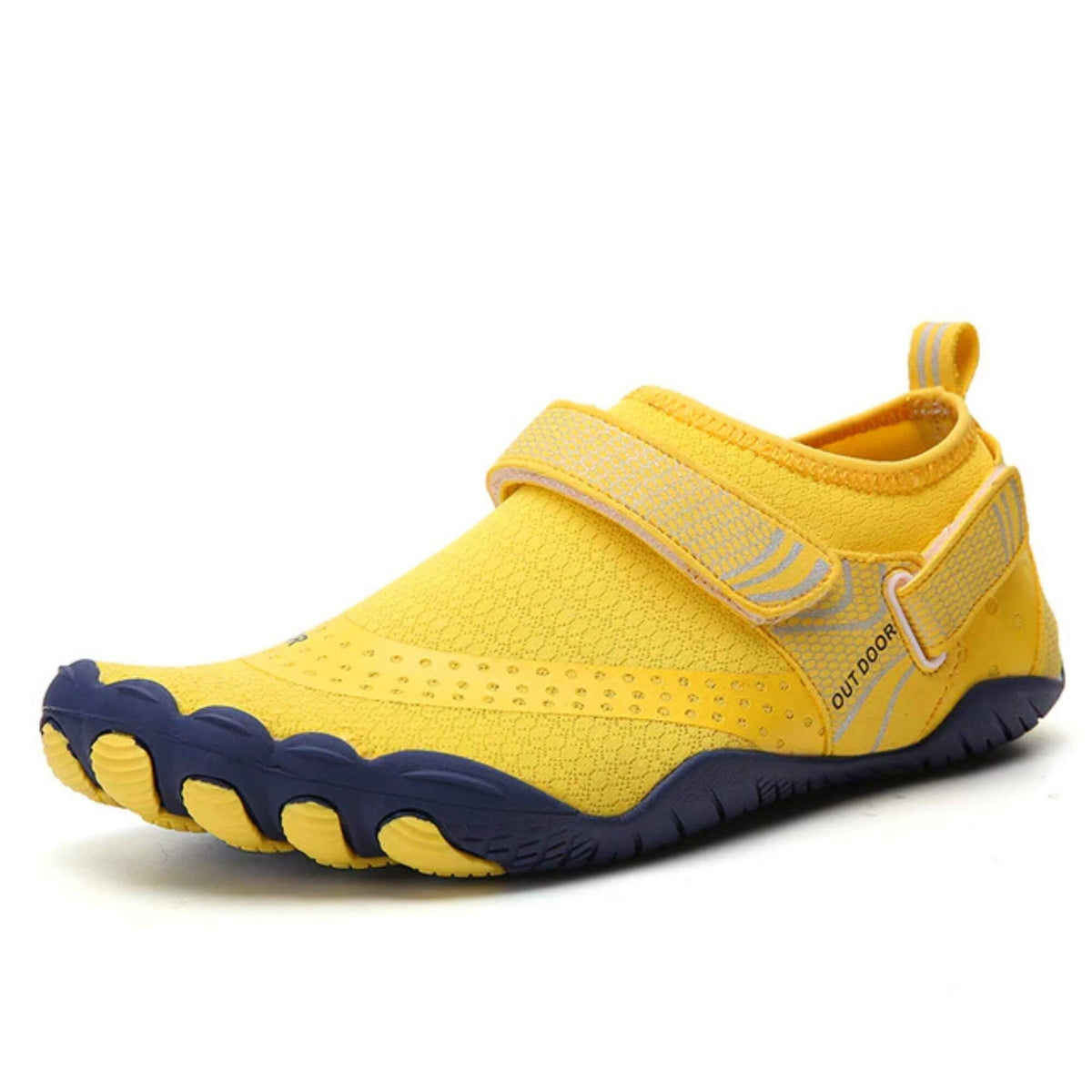 Chaussures aquatiques unisexe à séchage rapide, du 35 au 47, jaune
