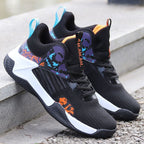 Chaussures de course homme à renforts latéraux, du 39 au 45, noir