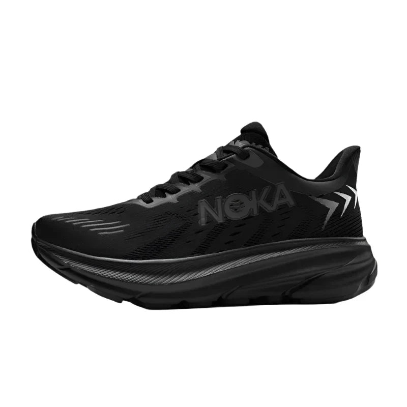 Chaussures de course homme légères et amorties, du 39 au 45, noir
