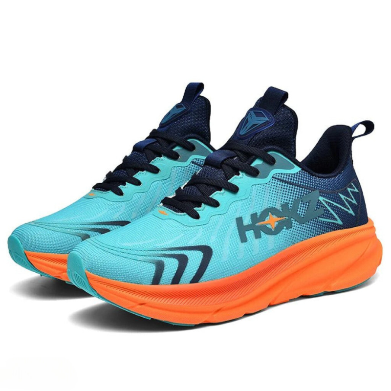 Chaussures de course femme légères à semelle amortie, six coloris, bleu