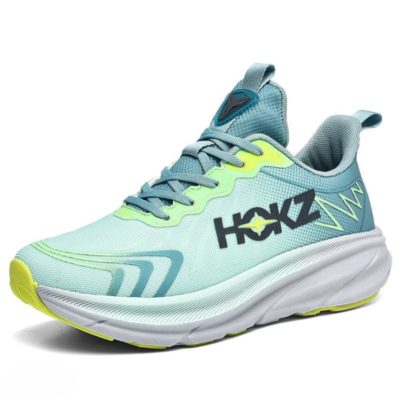 Chaussures de course femme légères à semelle amortie, six coloris, vert clair