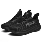 Chaussures de course femme légères à semelle amortie, six coloris, noir