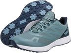 Chaussures de golf homme légères et imperméables, à crampons, sarcelle et bleu