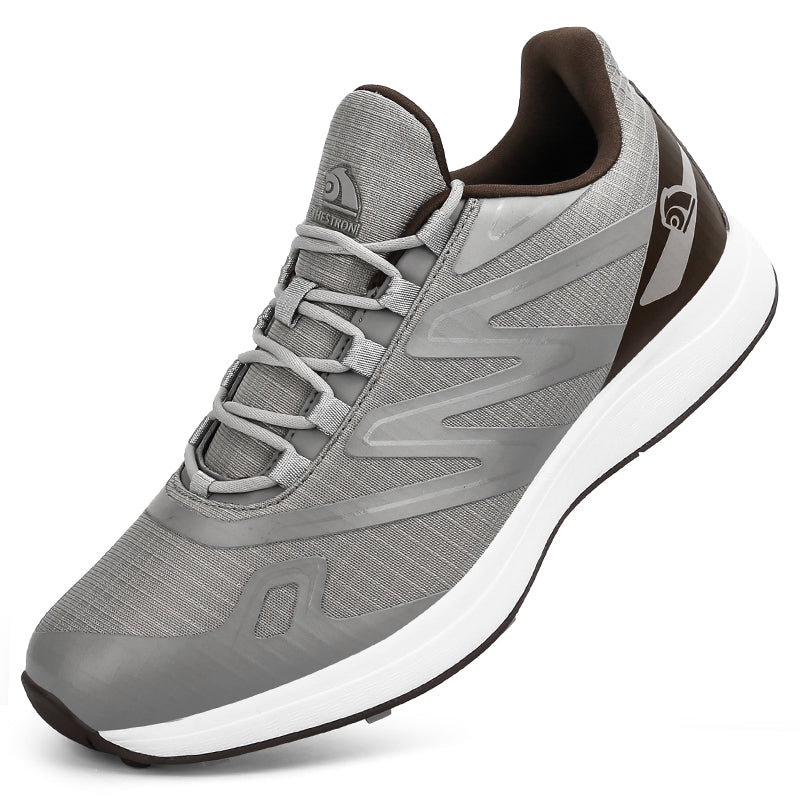 Chaussures de golf homme légères et imperméables, à crampons