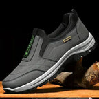 Chaussures de marche antidérapantes, avant-pied large, 38 au 47, gris