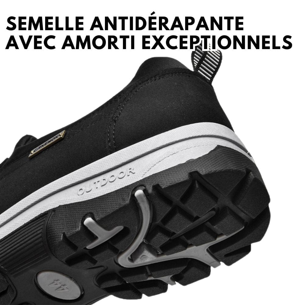 Chaussures de marche antidérapantes, avant-pied large, 38 au 47