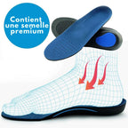Chaussures de marche antidérapantes, avant-pied large, 38 au 47