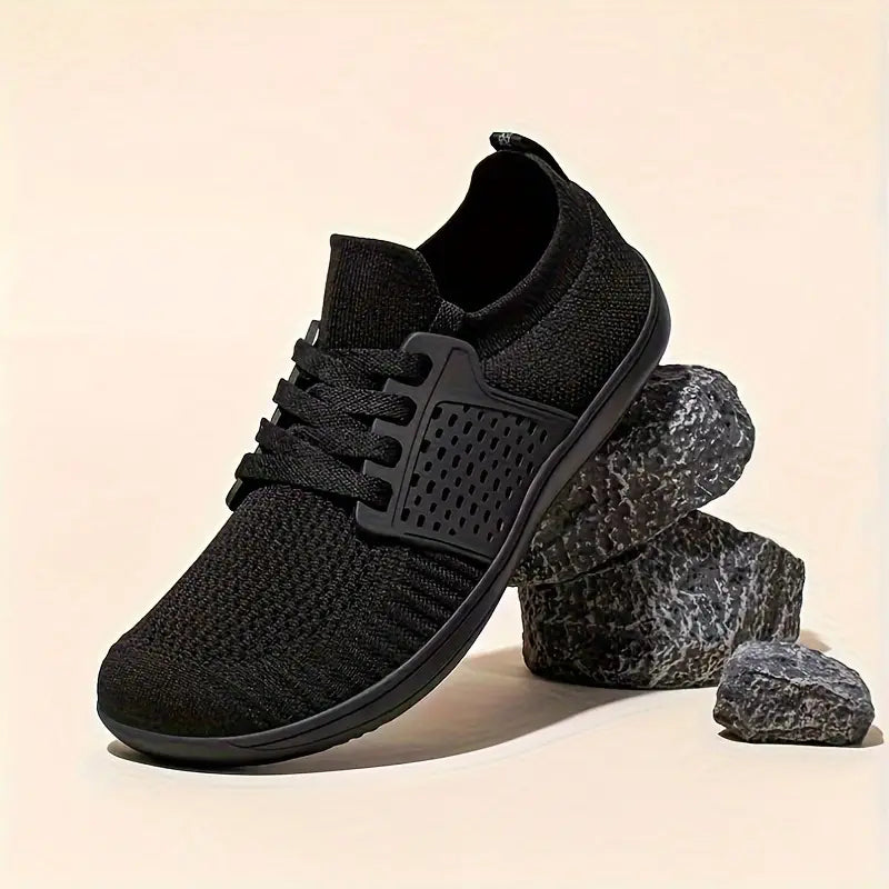 Chaussures minimalistes homme forme large, pour la marche