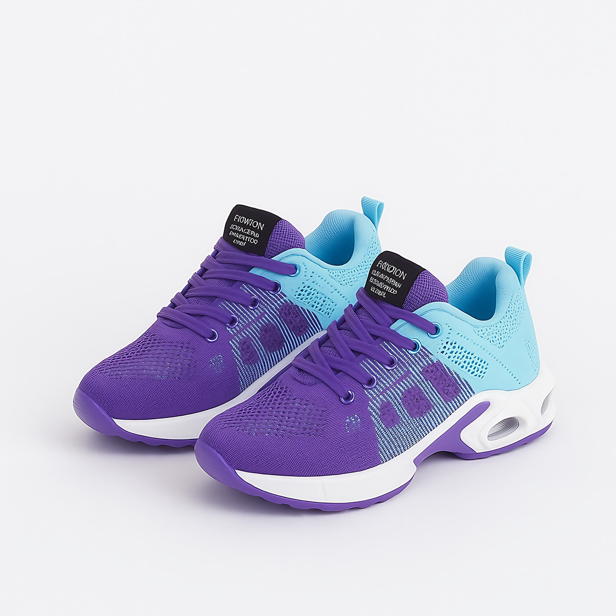 Chaussures orthopédiques de marche femme à enfiler, sept coloris, bleu aqua