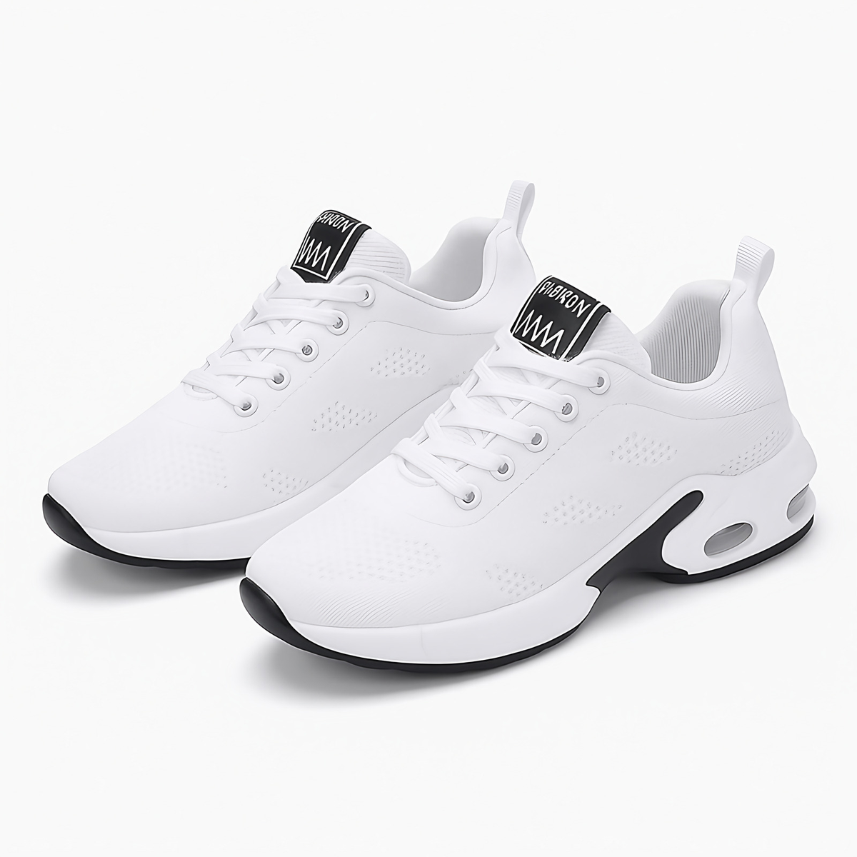 Chaussures orthopédiques de marche femme à enfiler, sept coloris, blanc