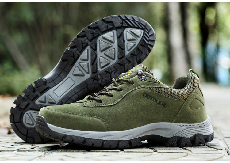 Chaussures orthopédiques homme de marche, semelle antidérapante