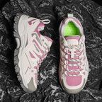 Chaussures de marche femme basses à lacets, embout renforcé