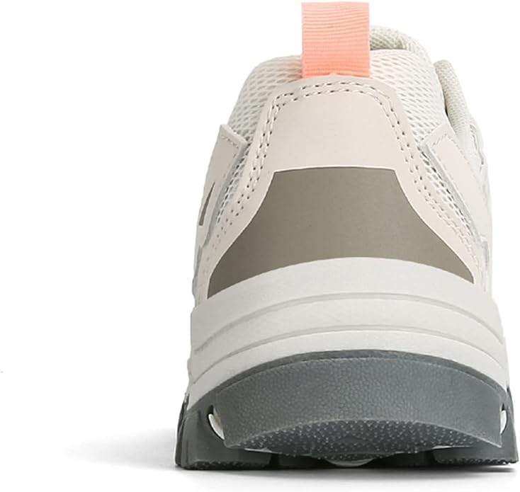 Chaussures de marche femme basses à lacets, embout renforcé