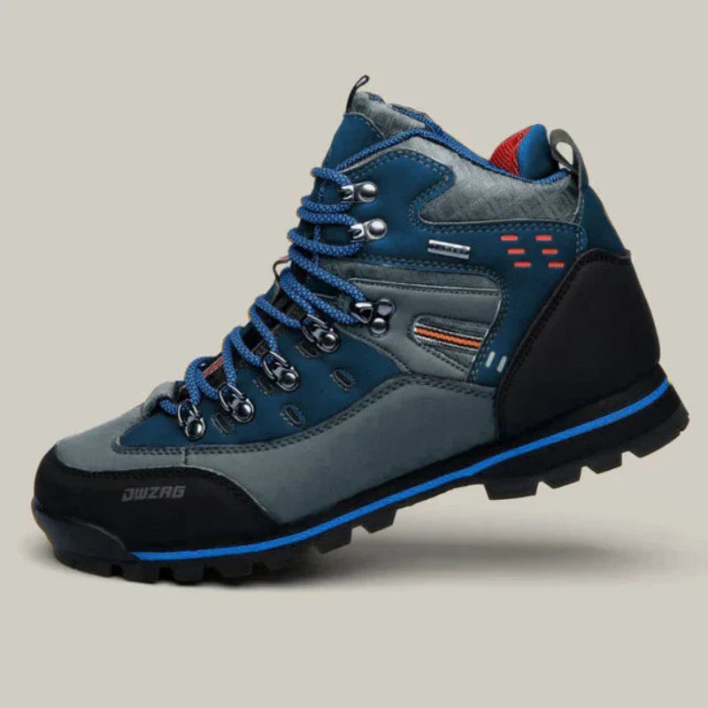 Chaussures de randonnée homme imperméables, semelle caoutchouc