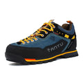 Chaussures de randonnée homme, semelle crantée, jaune ou rouge, jaune