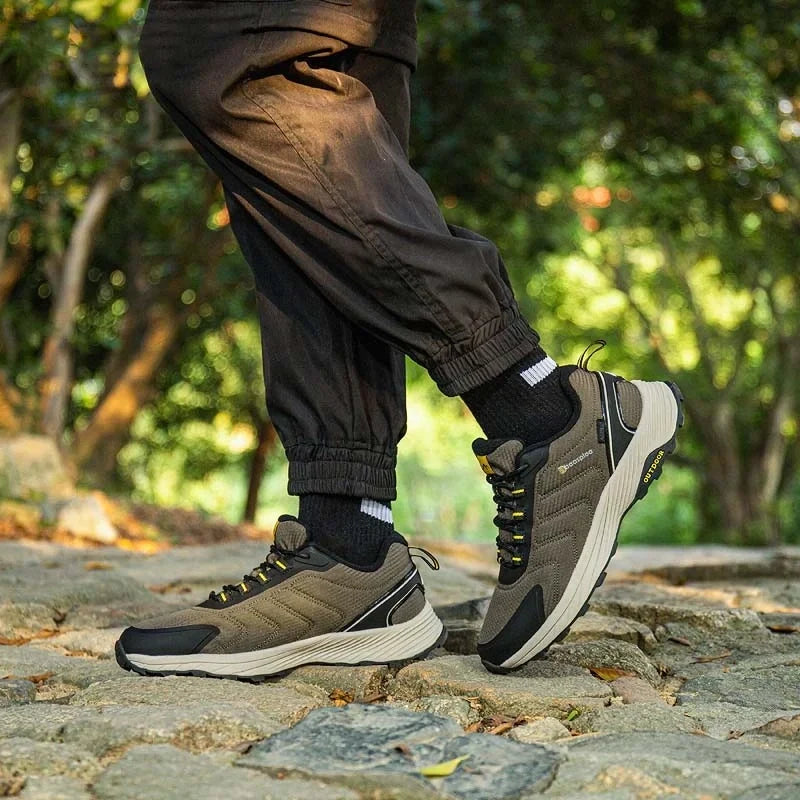Chaussures de randonnée homme imperméables, doublure isolante
