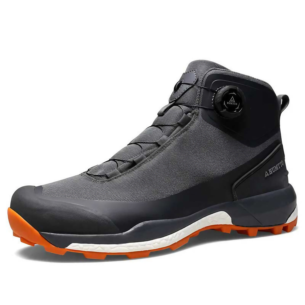 Chaussures de randonnée homme montantes imperméables, 39 au 46, gris