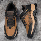 Chaussures de randonnée homme imperméables à lacets, motif étoilé