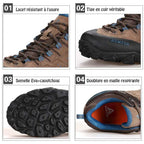 Chaussures de randonnée homme imperméables, du 39 au 45