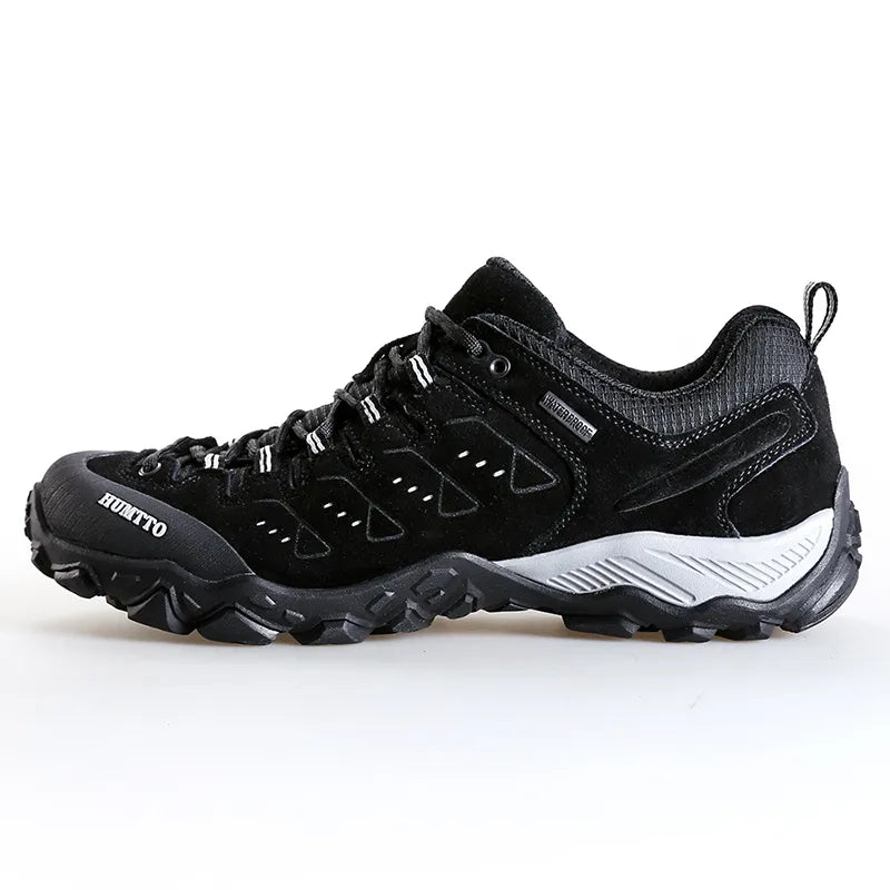 Chaussures de randonnée homme imperméables, du 39 au 45, noir