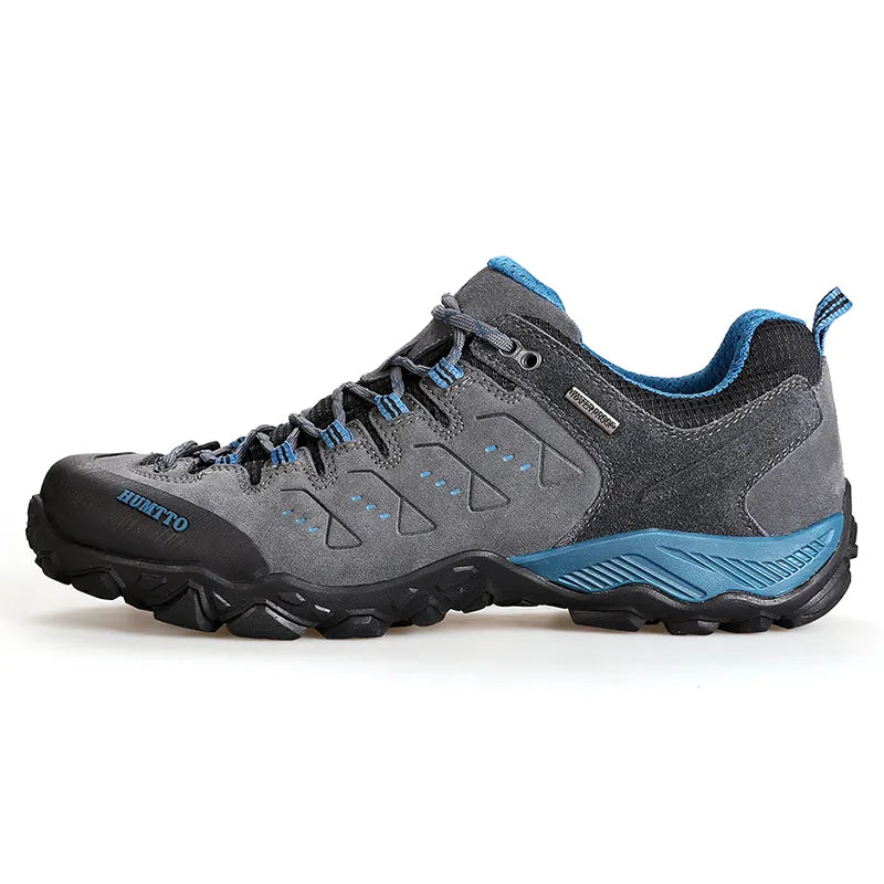 Chaussures de randonnée homme imperméables, du 39 au 45, gris