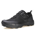 Chaussures de randonnée homme à molette, imperméables, noir