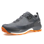 Chaussures de randonnée homme à molette, imperméables, gris