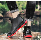 Chaussures de randonnée homme étanches, sans lacets