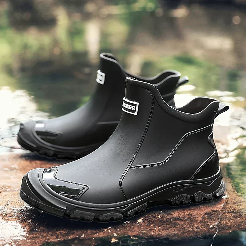 Chaussures de randonnée homme étanches, sans lacets