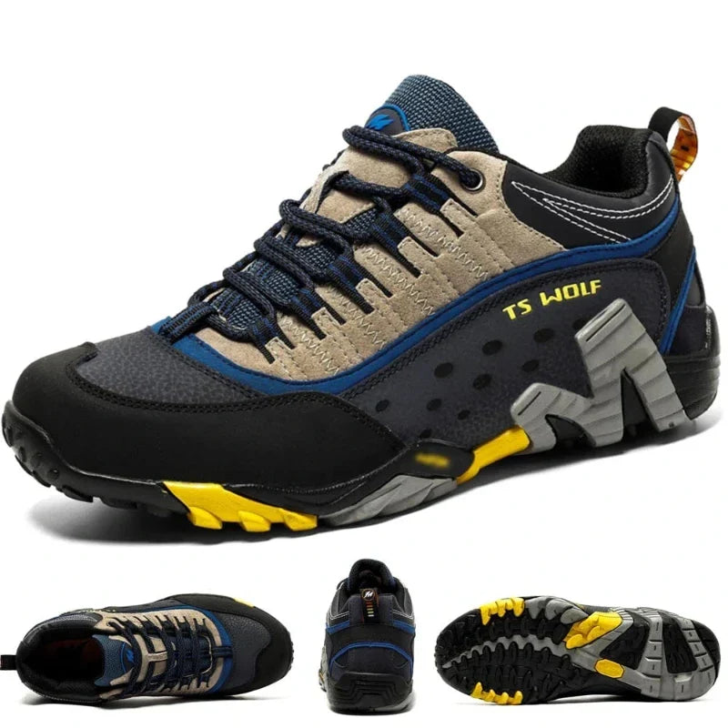 Chaussures de randonnée légères mixtes, semelle crantée et EVA