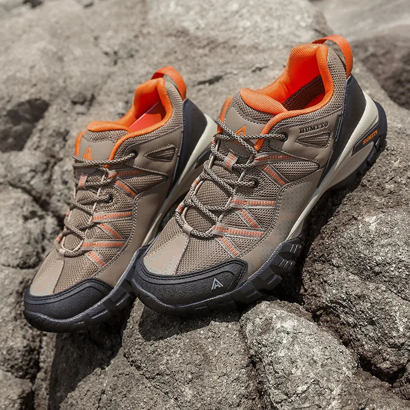 Chaussures de randonnée homme légères, laçage rapide