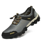 Chaussures pieds nus de randonnée en maille, mixtes, 39 au 46, gris