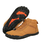 Chaussures pieds nus d'hiver pour la randonnée, doublure polaire