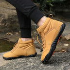 Chaussures pieds nus d'hiver pour la randonnée, doublure polaire