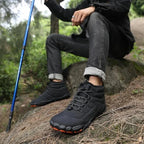 Chaussures pieds nus d'hiver pour la randonnée, doublure polaire