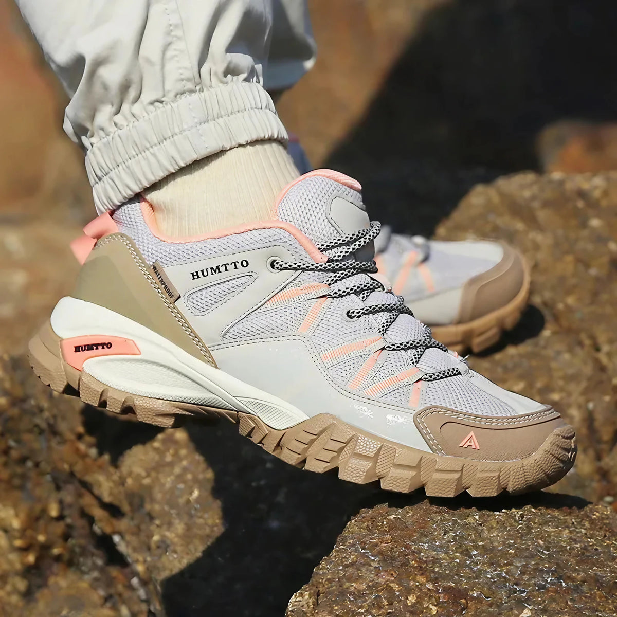Chaussures de randonnée femme respirantes à lacets
