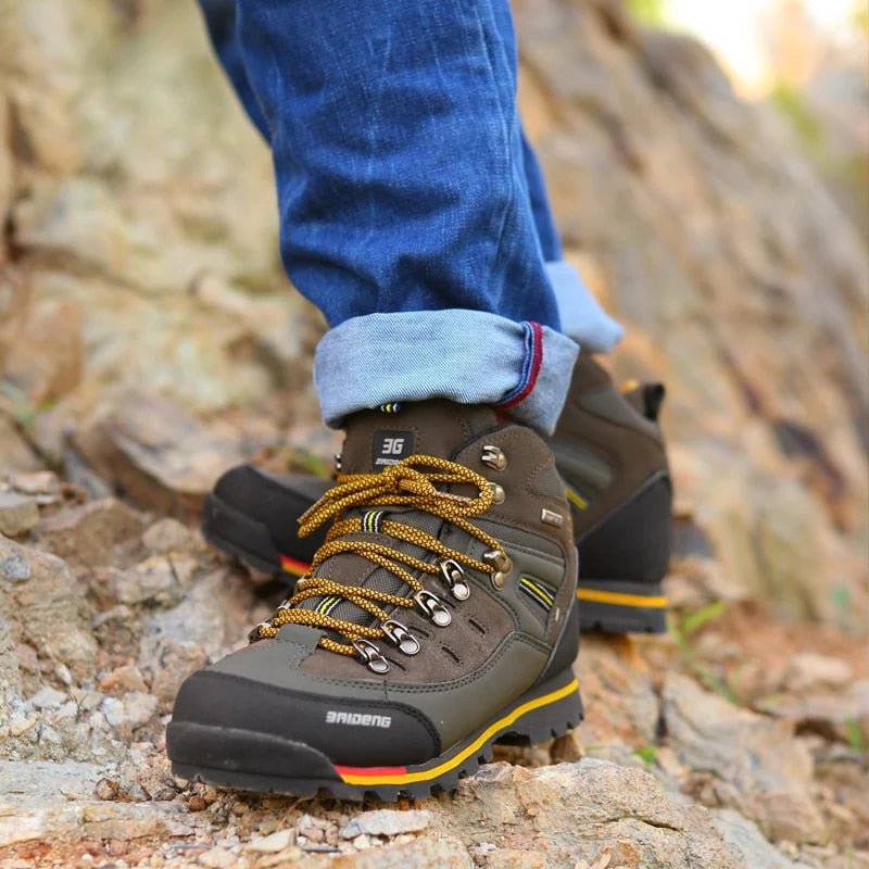 Chaussures de randonnée homme imperméables, semelle antidérapante